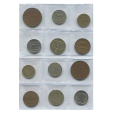 Набор 6 монет разных стран мира. Животные (выбор набора в опциях)