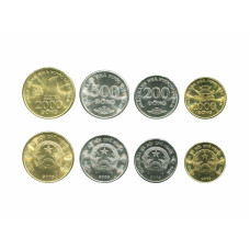 Набор 4 монеты Вьетнама 2003 г.