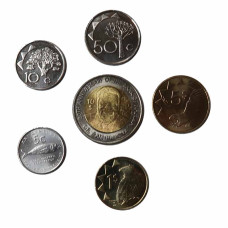 Набор 6 монет Намибии 2000-2022 гг.