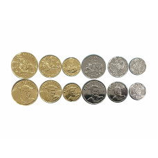 Набор 6 монет Эсватини (Свазиленд) 2021 г.