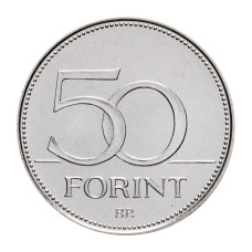 50 форинтов Венгрии 2004 г. Вступление Венгрии в Европейский союз
