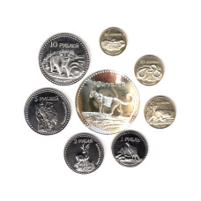 Набор из 8-ми монет Южной Осетии 2013 г.