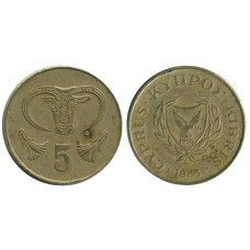 5 центов Кипра 1983 г.