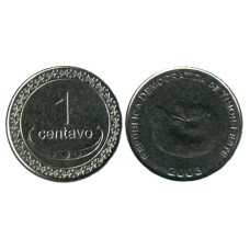 1 сентаво Восточного Тимора 2003 г. Моллюск "Наутилус"