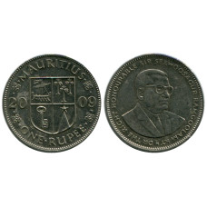 1 рупия республики Маврикий 2009 г.