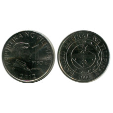 1 песо Филиппин 2012 г.