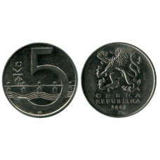 5 крон Чехии 2002 г.
