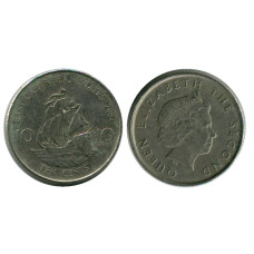 10 центов Восточных Карибов 2004 г.