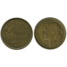20 франков Франции 1952 г.