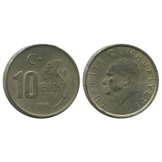 10 бин лир Турции 1996 г., Ататюрк