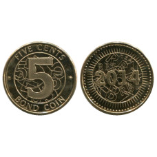 5 центов Зимбабве 2014 г. (UC)