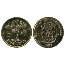 5 центов Сейшельских островов 2012 г.