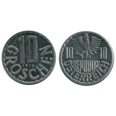10 грошей Австрии 1978 г.