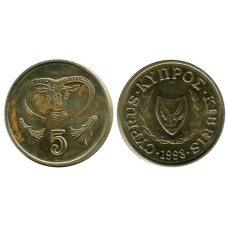 5 центов Кипра 1998 г.