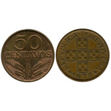 50 сентаво Португалии 1976 г.