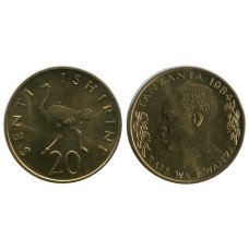 20 центов Танзании 1984 г.