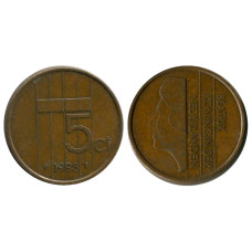 5 центов Нидерландов 1993 г.