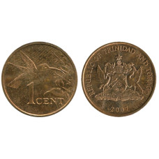 1 цент Тринидад и Тобаго 2007 г.