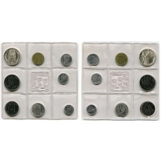 Набор из 8-ми монет Сан-Марино 1973 г.