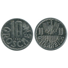 10 грошей Австрии 1983 г.