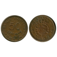 50 сентаво Анголы 1957 г.