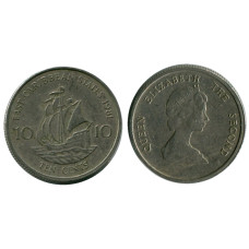 10 центов Восточных Карибов 1981 г.