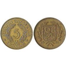 5 марок Финляндии 1931 г.