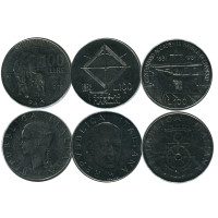 Набор 3 монеты Италии