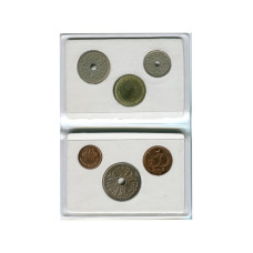 Набор из 6-ти монет Дании 1992 г.