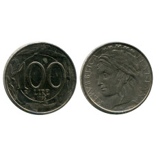 100 лир Италии 1996 г.