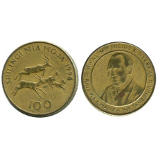 100 шиллингов Танзании 1994 г.