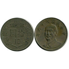 10 долларов Тайваня 1987 г.