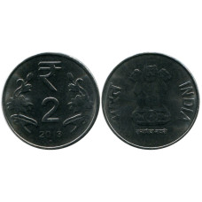 2 рупии Индии 2013 г.