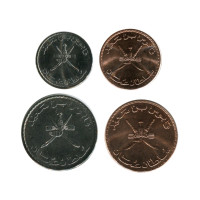 Набор 4 монеты Омана