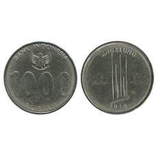 1000 рупий Индонезии 2010 г.