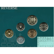 Набор из 6-ти монет Японии, Полуостров Кии
