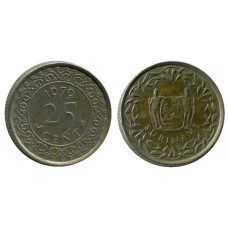 25 центов Суринама 1979 г.