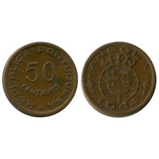 50 сентаво Анголы 1954 г.