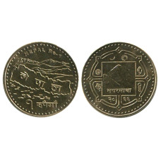 1 рупия Непала 2009 г.