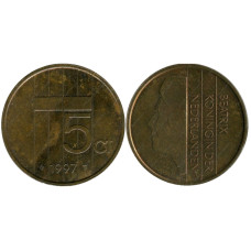 5 центов Нидерландов 1997 г.