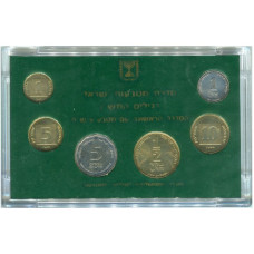 Годовой набор монет Израиля 1990 г.