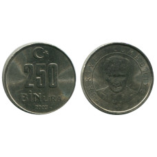 250 бин лир Турции 2003 г.