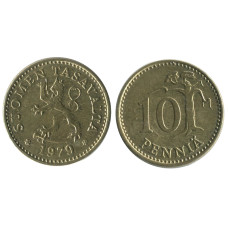 10 пенни Финляндии 1979 г.