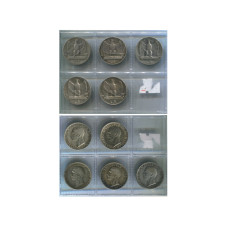 Набор из 5-ти монет Италии