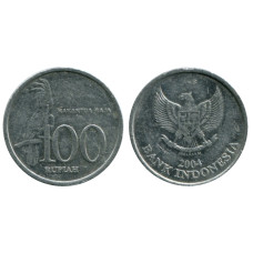 100 рупий Индонезии 2004 г.