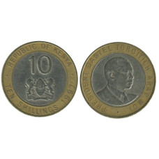 10 шиллингов Кении 1997 г.
