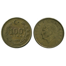 100 лир Турции 1989 г., Ататюрк