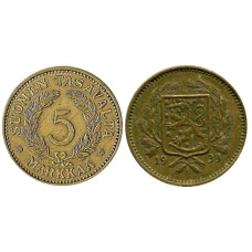 5 марок Финляндии 1933 г.