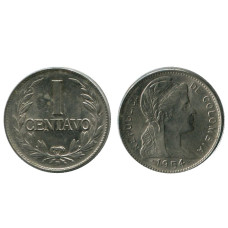 1 сентаво Колумбии 1954 г.
