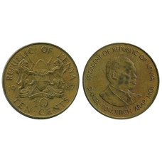10 центов Кении 1987 г.